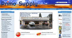Desktop Screenshot of primosupply.com